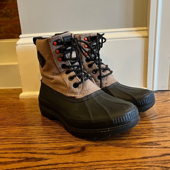 Sperry Ice Bay Boot Seacycled Wool Men's Size 7 - Picture 1 of 11